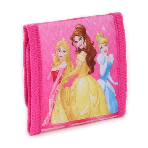 Hercegnő - rózsaszín pénztárca (10 x 10 x 1 cm)