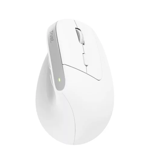 Trust Bayo+ - Ergonomikus vezeték nélküli egér (fehér)