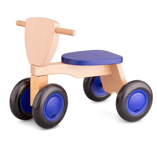 New Classic Toys - fából készült kerékpár kék