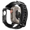 Spigen Rugged Armor Pro Case – Szíj tokkal Apple Watch Ultra 49 mm-es (fekete)