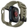 Spigen Rugged Armor Pro - Szíj + tok Apple Wathhoz 44/45 mm (Vintage Khaki)