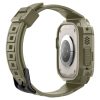 Spigen Rugged Armor Pro - Szíj tokkal Apple Watch Ultra 49 mm-hez (Vintage Khaki)