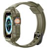 Spigen Rugged Armor Pro - Szíj tokkal Apple Watch Ultra 49 mm-hez (Vintage Khaki)