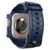 Spigen Rugged Armor Pro - okosróraszíj és tok Apple Watch Ultra 49 mm kék