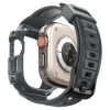 Spigen Rugged Armor Pro - okosróraszíj és tok Apple Watch Ultra 49 mm (Dark Grey)