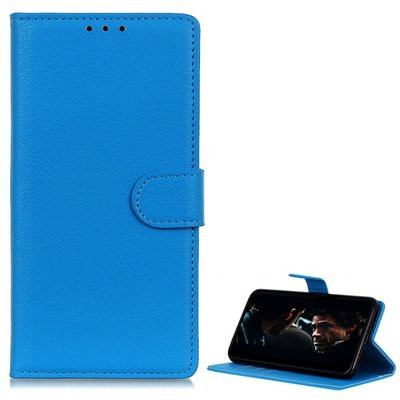 Xiaomi Redmi Note 9S / Note 9 Pro Pro oldalra nyíló műbőr tok mágneszáras, kék