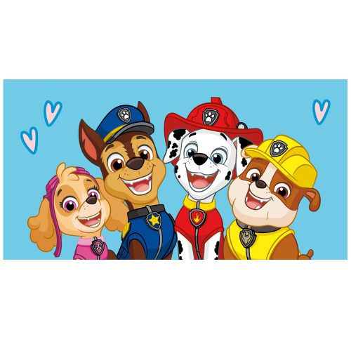 Paw Patrol pamut törölköző 70 x 140 70 x140