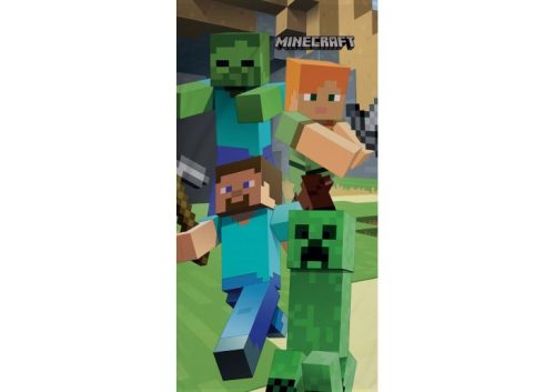 Minecraft fürdőlepedő 70 x 140 cm