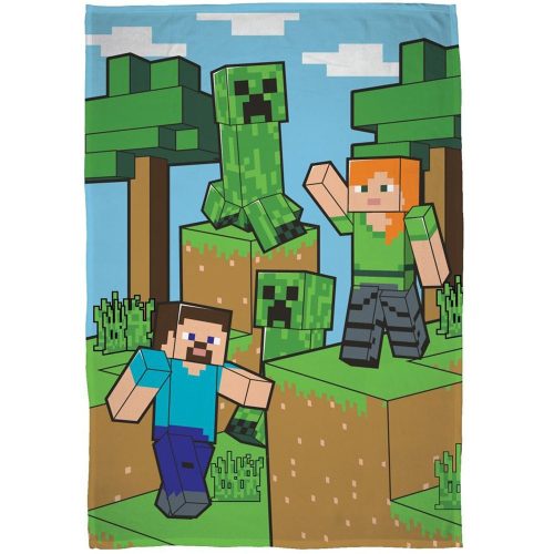 Minecraft polár takaró 100 x 150 cm 100 x 150 cm