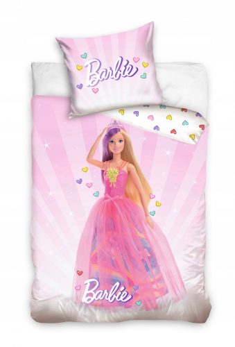 Barbie ágyneműgarnitúra 160 x 200 + 70 x 80 cm 160 x 200, 70 x 80 cm
