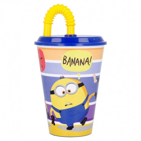 Minions bögre szívószállal 430 ml 430 ml