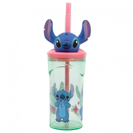 Stitch bögre szívószállal 360 ml 360 ml