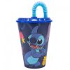 Stitch bögre szívószállal 430 ml 430 ml