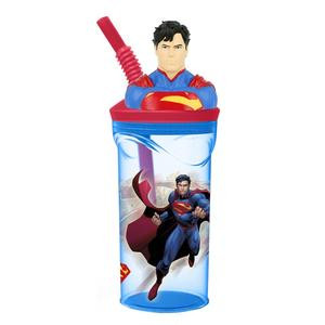 Superman 3D bögre szívószállal 360 ml 360 ml