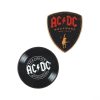 AC/DC bross 2 db 4,5 x 4 cm