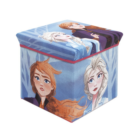 Frozen tartály játékokhoz / puffokhoz 30x30x30 cm
