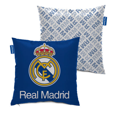 Real Madrid mikroszálas párna 40x40cm 40x10x40 cm