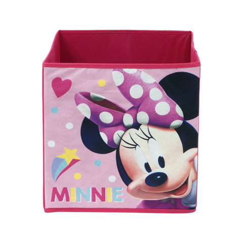 Minnie Mouse játéktartó 31x31x31 cm