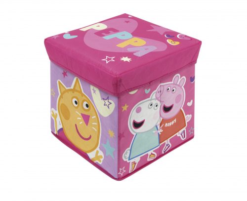 Peppa Pig tartály játékokhoz / puffokhoz 30 x 30 x 30 cm
