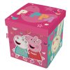 Peppa Pig tartály játékokhoz / puffokhoz 30 x 30 x 30 cm