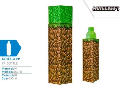 Minecraft üveg 650 ml 650 ml