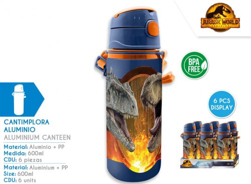 Jurassic World alumínium flakon 600ml 600ml