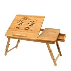 K672 bambusz laptopasztal 50X30cm