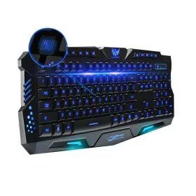   K800E Háttérvilágítású ergonomikus billentyűzet játékosoknak