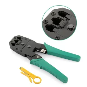   k263 Professzionális krimpelőfogó RJ45, RJ11 és RJ12 dugókhoz
