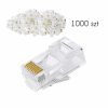 k305 RJ45 csatlakozók. RJ45 moduláris (8P8C) - nyolctűs szabványos,   1000 db.