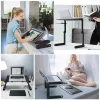 K672G Fém laptopasztal beépített hűtéssel és oldalsó egérpolccal