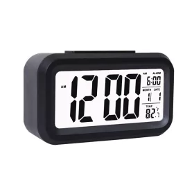   L45A Ébresztőóra nagy és tiszta LCD kijelzővel. Beépített szürkületérzékelő