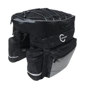   l34f kerékpártáska sakwa fit pro csomagtartóra  34X39X43cm