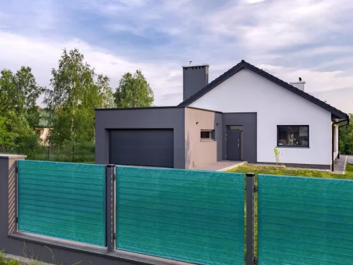 L52B Árnyékoló/maszkoló háló 140g/m2 1,5x 10m UV álló, kerítés burkolat, erkély ármyékoló