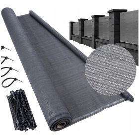   L52C1 Árnyékoló/maszkoló háló 180g/m2 1,5x25m kerítés burkolat, erkély ármyékoló