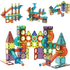   B41C3 Mágneses kockákból álló készlet golyópálya építéséhez