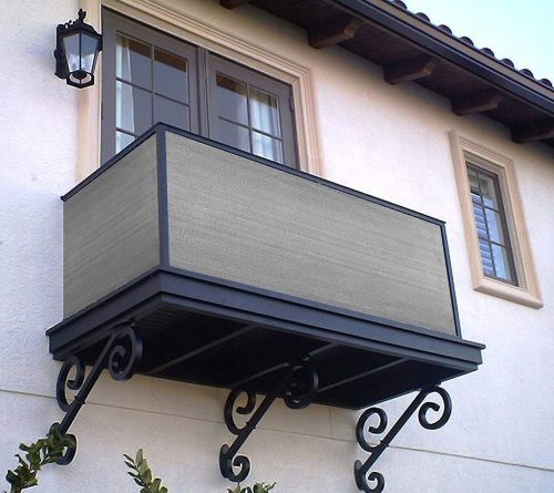 L52D Árnyékoló/maszkoló háló 150g/m2 1 x 7m UV álló, kerítés burkolat, erkély ármyékoló