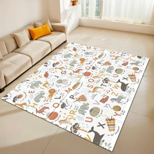 V5C1 nagyméretű, 180x160 cm-es játszószőnyeg gyerekeknek