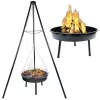 gq8 kerti grill, Függőleges Háromlábú Tűzrakóhely, 150cm