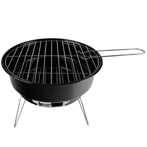 gq2 hordozható turista grill táskaval, 24cm átmérő