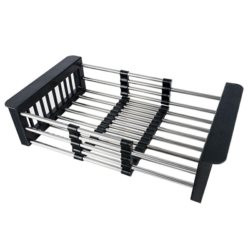 q83d kinyújtható szárítótálca mosogatóhoz, zöldségmosó