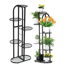   uk1 virágállvány, fém állvány, virágedépek, 7 szintes 108cm