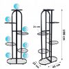 uk1 virágállvány, fém állvány, virágedépek, 7 szintes 108cm