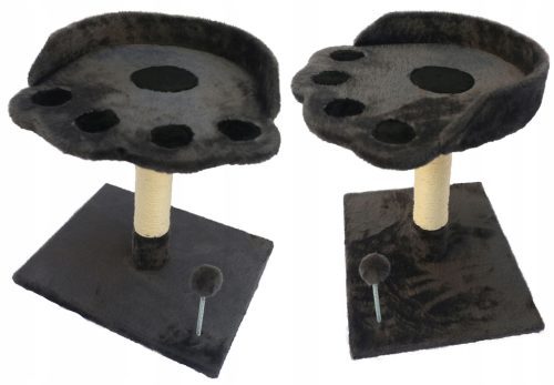 zw2f macska szórakoztató központ, kaparófa 41,5x34,5 cm magasság: 47,5 cm