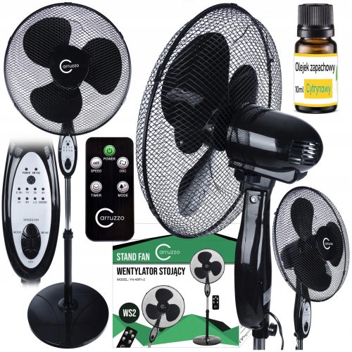 ws2 nagy álló ventilátor távirányítóval 125cm