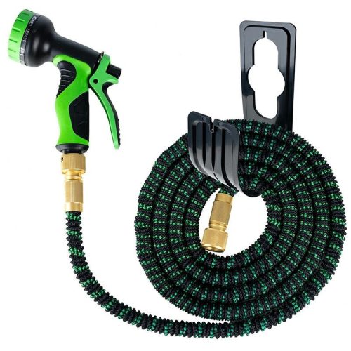 QW1 flexibilis kerti tömlő 10 funkciós szórópisztollyal 7,5 M