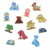 bk2 mágneses építőjáték, gyémánt dinoszauruszok 90 el
