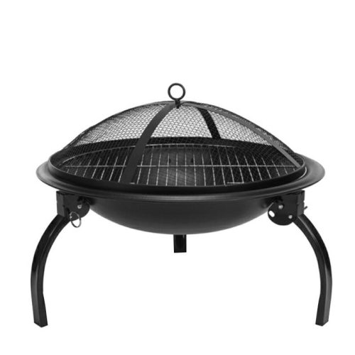 gp2 grill kerti tűzrakó,. Grillráccsal, Tetővel