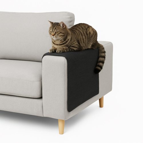 ZW2I Öntapadós macskakaparó szőnyeg bútorvédő kanapéra 100x60 cm