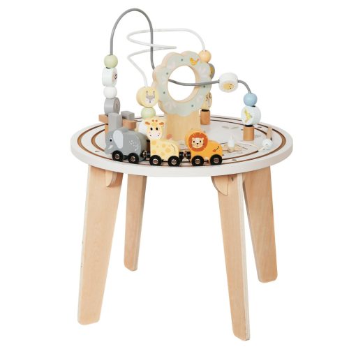 B70I fa manipulációs asztal pályával és motoros hurokkal